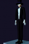 Tuxedo Mask - Low Poly Game Character