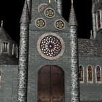 3D Cathedral Progress – Textures – no bump map