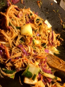 Thai Stir Fry in Wok